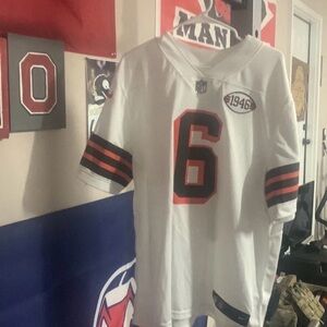 Men's  Baker Mayfield Cleveland Browns ThrowbackJersey